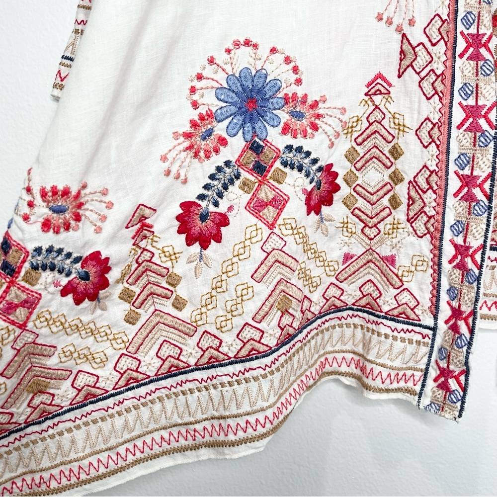 Johnny Was Frédérique Cardigan Fully Embroidered Size M RARE! - Picture 5 of 8